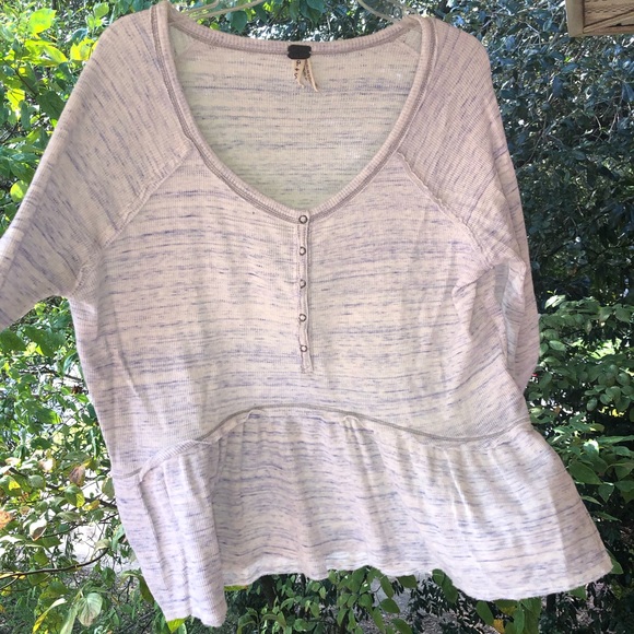 Free People Tops - Free People We the Free Boho Babydoll Top